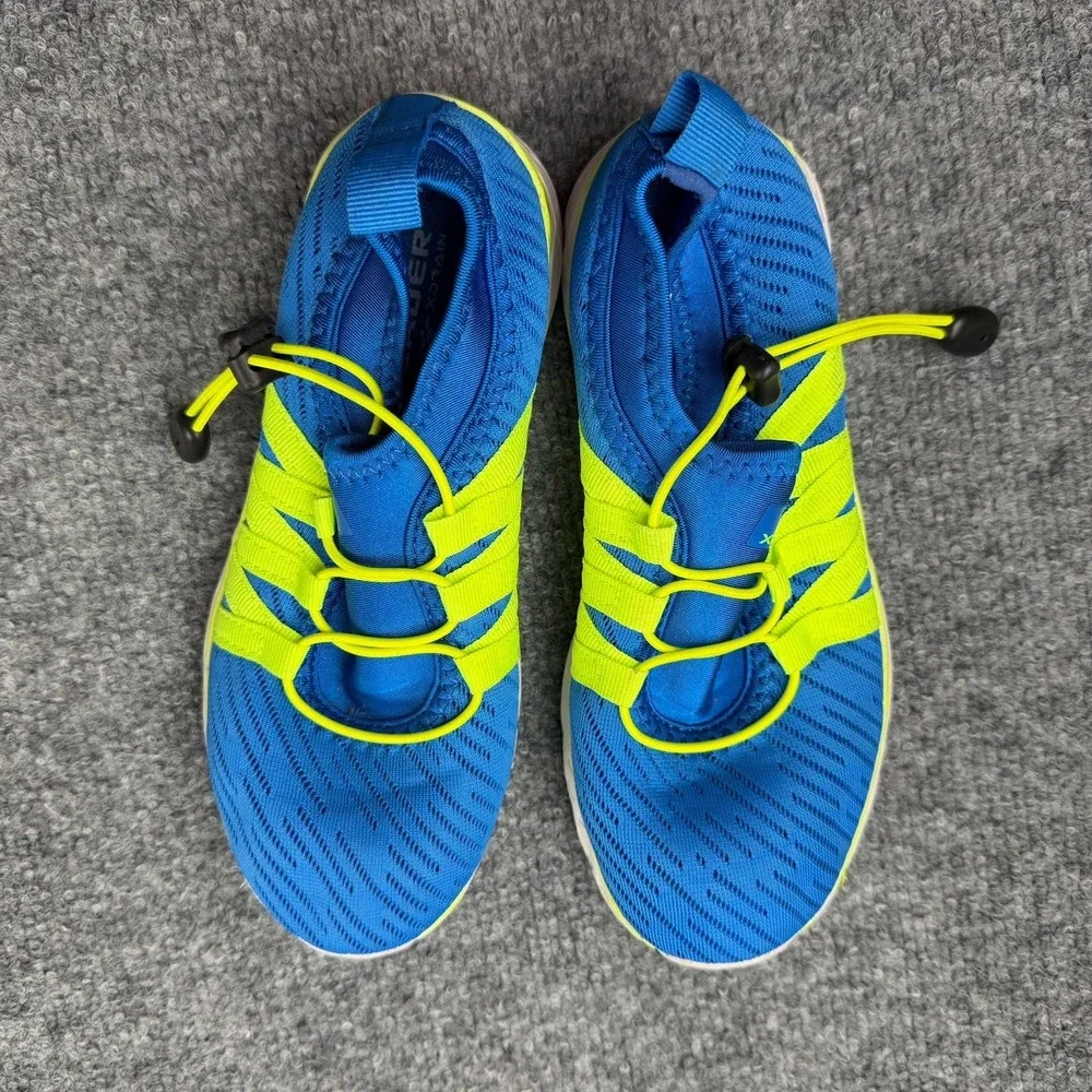 Aleader XDRain Kids Water Shoes Blue Neon Green Quick Dry Slip On US 2